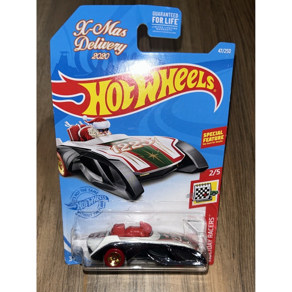 Hot Wheels Hoilday Racers 2/5 Rockin' Santa‎ Sled 47/250 X-Mas Delivery 2020